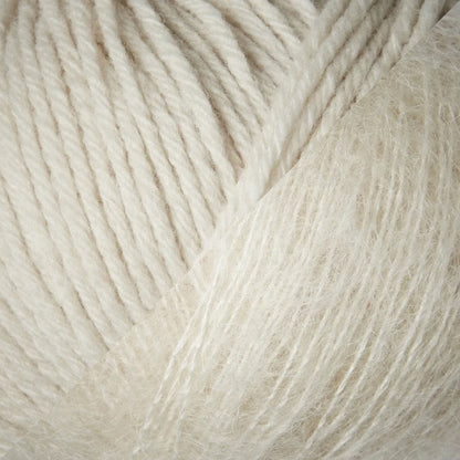 NATURE LACE SWEATER - KFO HEAVY MERINO + SOFT SILK MOHAIR