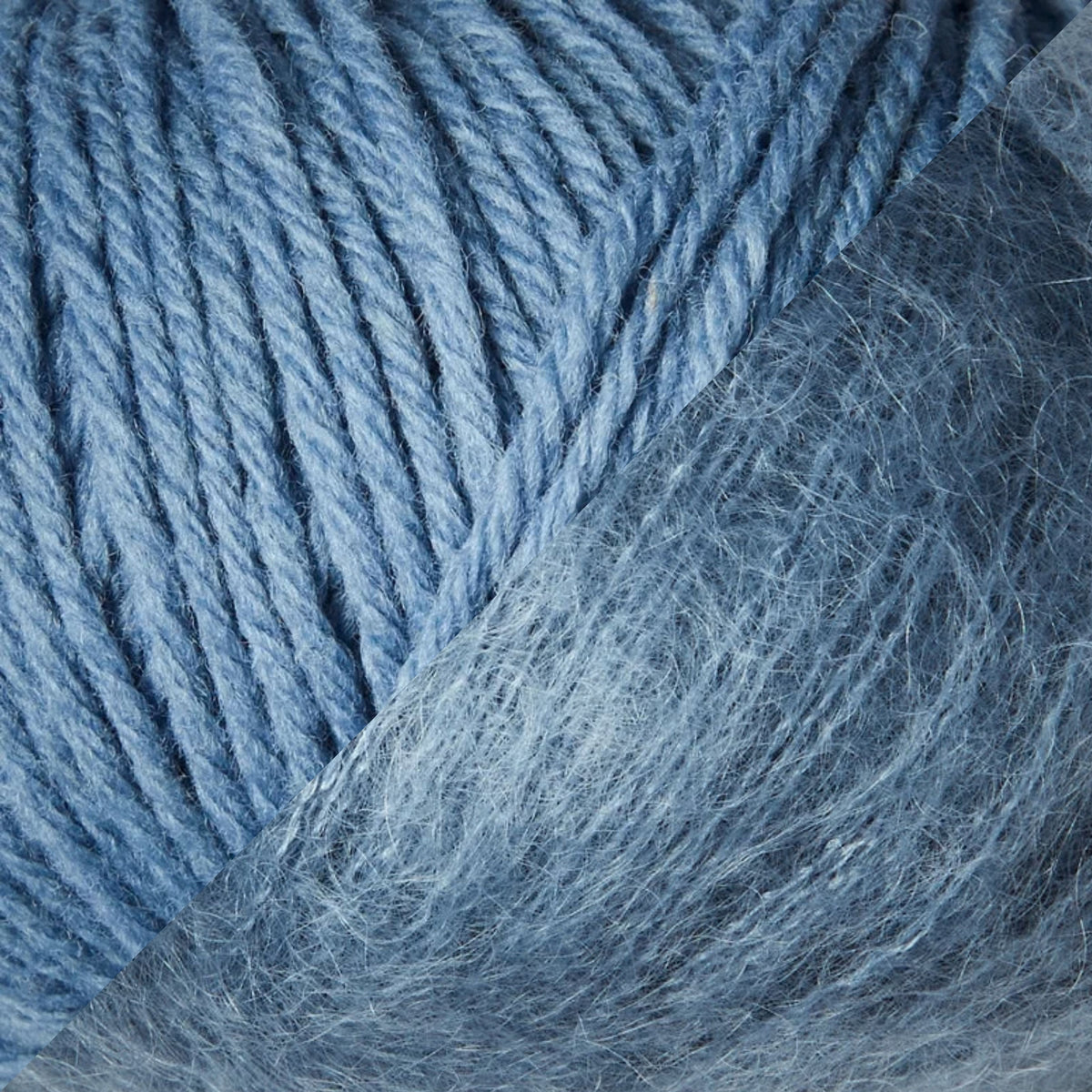 NATURE LACE SWEATER - KFO HEAVY MERINO + SOFT SILK MOHAIR