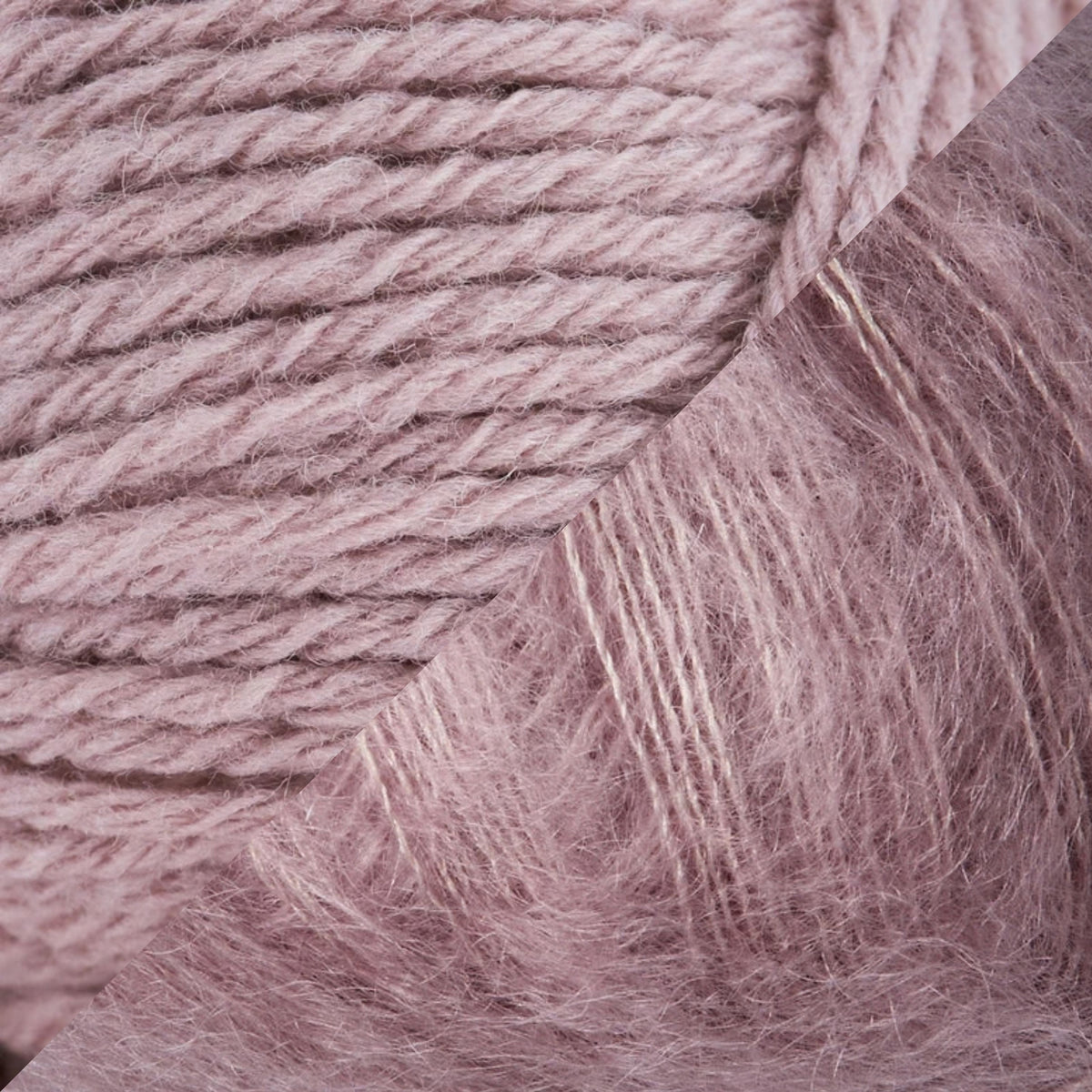 NATURE LACE SWEATER - KFO HEAVY MERINO + SOFT SILK MOHAIR