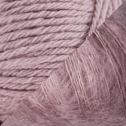 NATURE LACE SWEATER - KFO HEAVY MERINO + SOFT SILK MOHAIR
