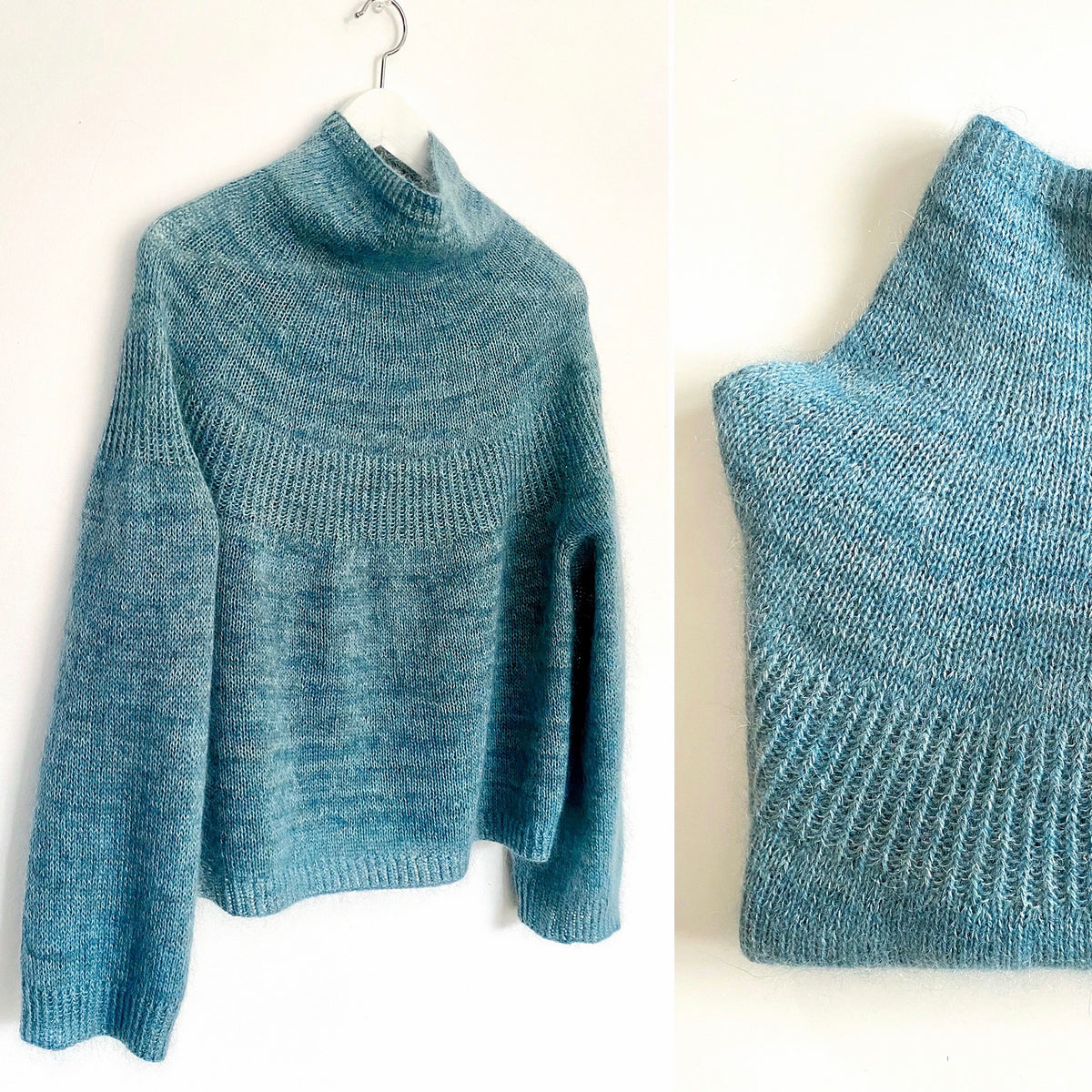 Luna knitting pattern from the 10 Circular Yokes eBook by Espace Tricot