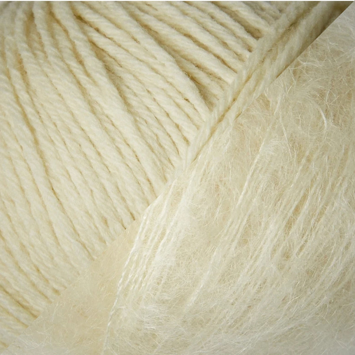 NATURE LACE SWEATER - KFO HEAVY MERINO + SOFT SILK MOHAIR
