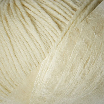 NATURE LACE SWEATER - KFO HEAVY MERINO + SOFT SILK MOHAIR