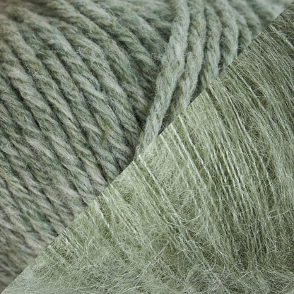 NATURE LACE SWEATER - KFO HEAVY MERINO + SOFT SILK MOHAIR