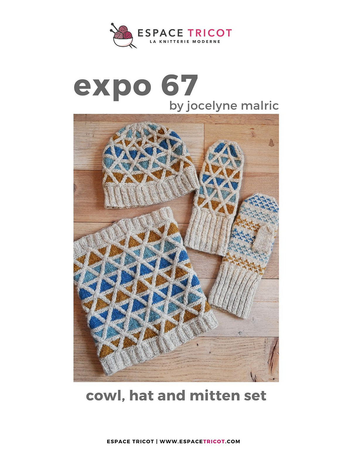 Expo 67 Knitting Pattern eBook by Espace Tricot, cover