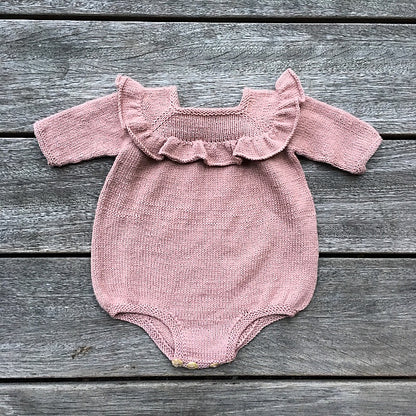 RUFFLE ROMPER + KFO COTTON MERINO