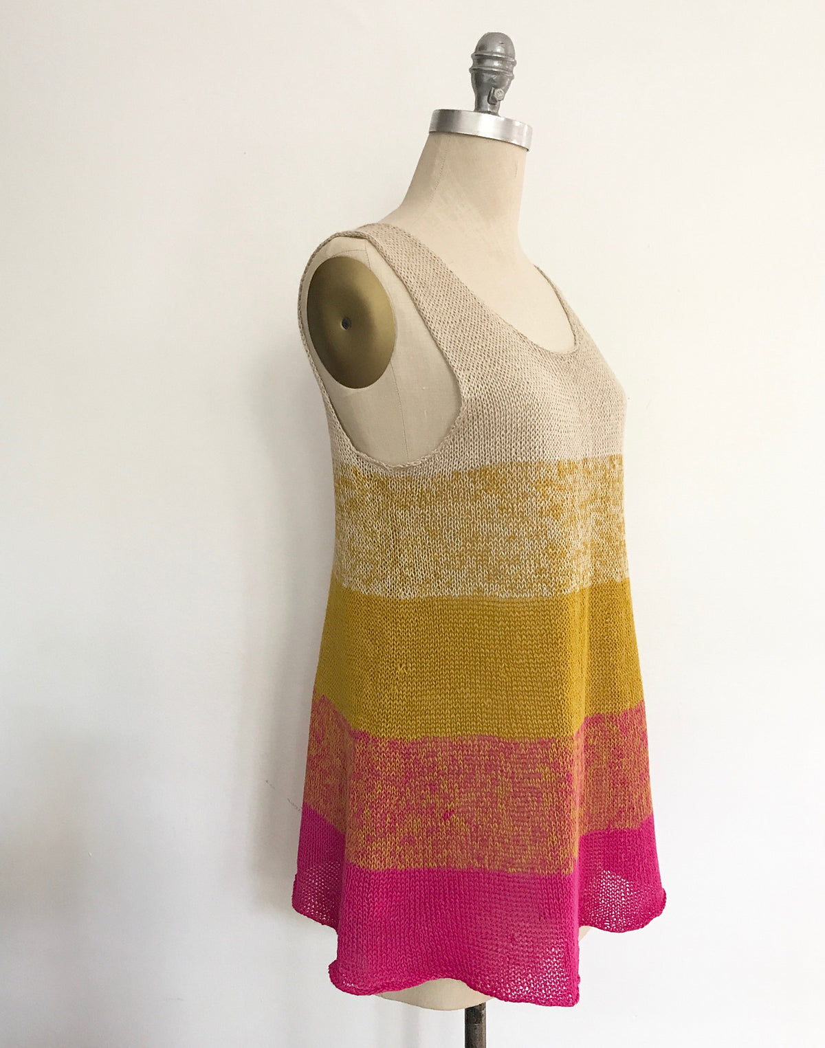 Ombre Tank Redux knitting pattern by Espace Tricot, photo 3
