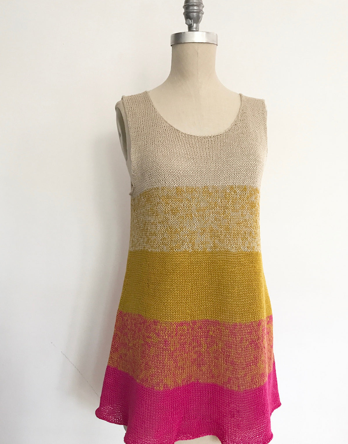 Ombre Tank Redux knitting pattern by Espace Tricot, photo 8