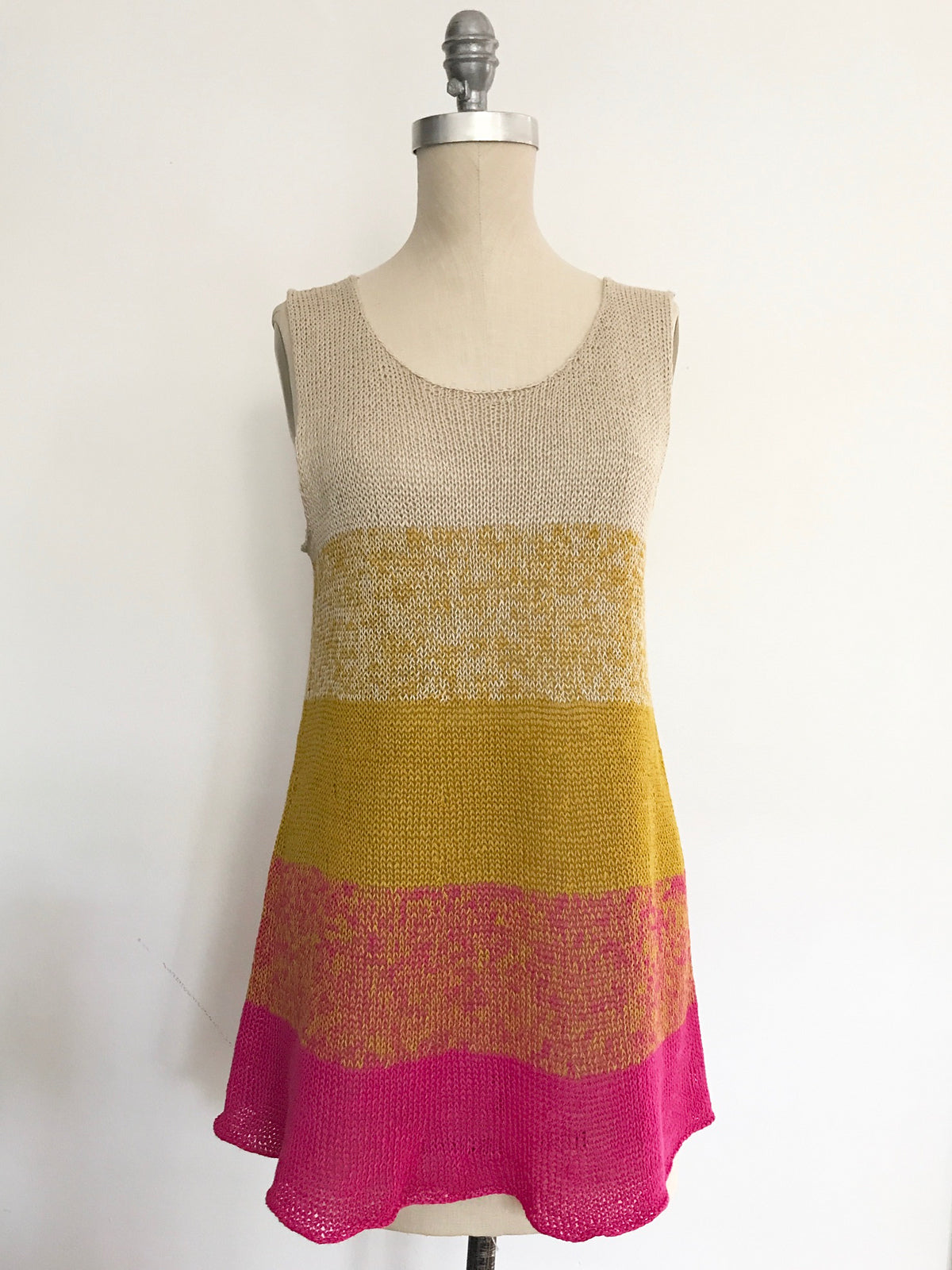 Ombre Tank Redux knitting pattern by Espace Tricot, photo 5