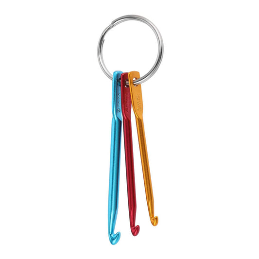 Mini Crochet Set Keychain