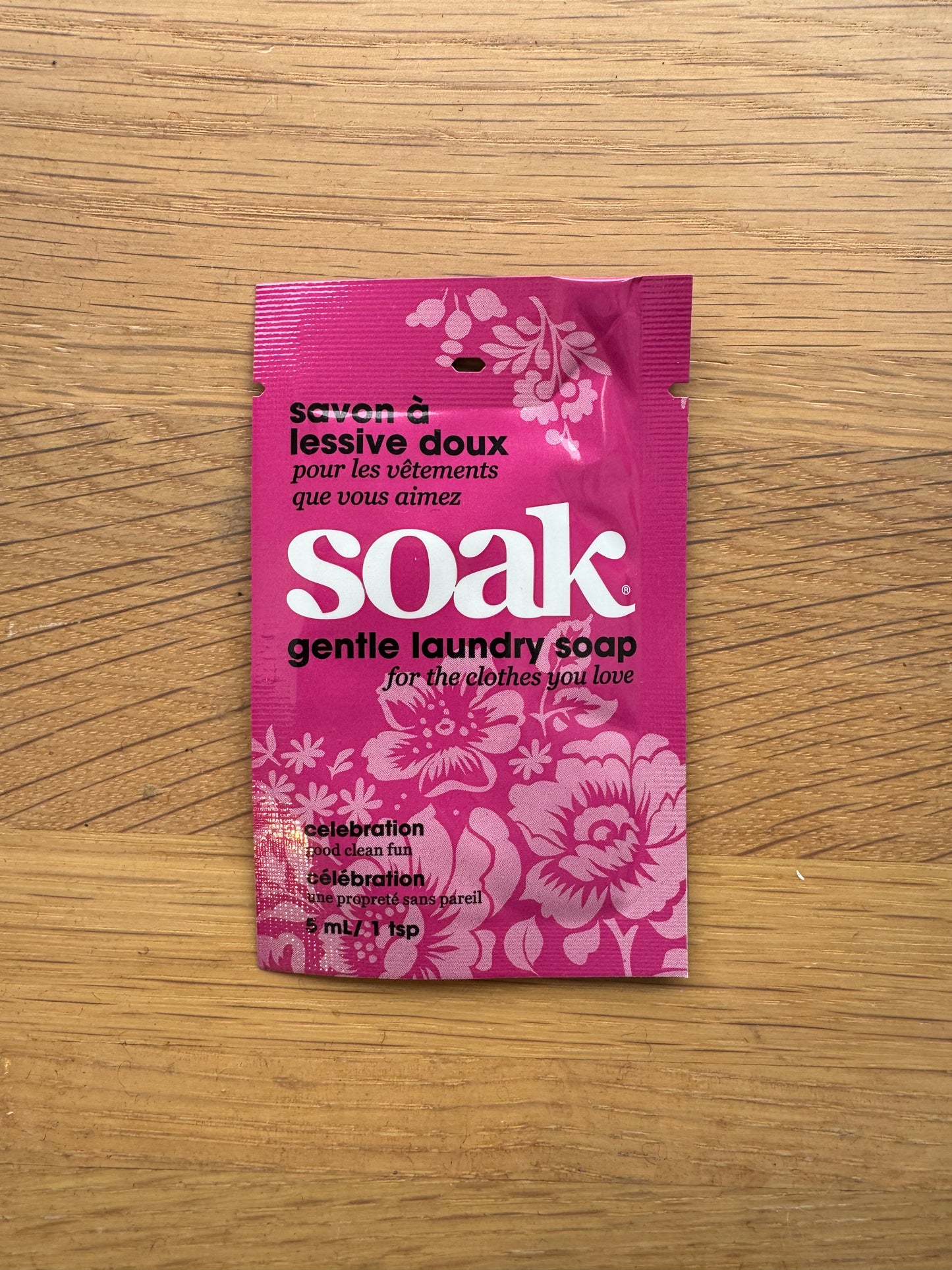 Soak - Single Use 5 ml