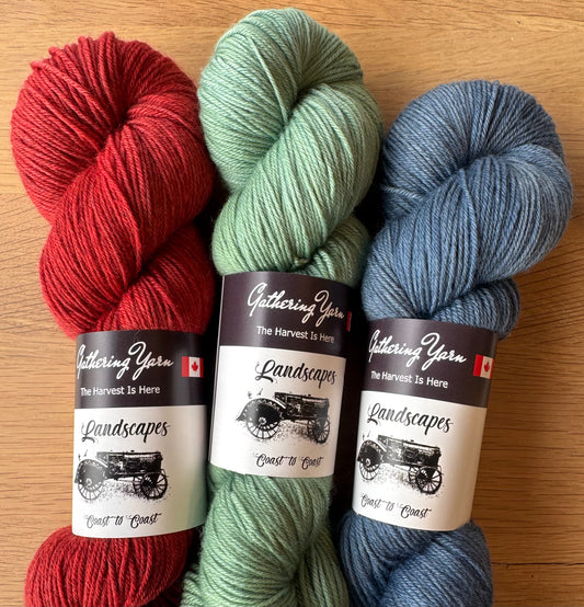 GATHERING YARN - LANDSCAPES SOCK