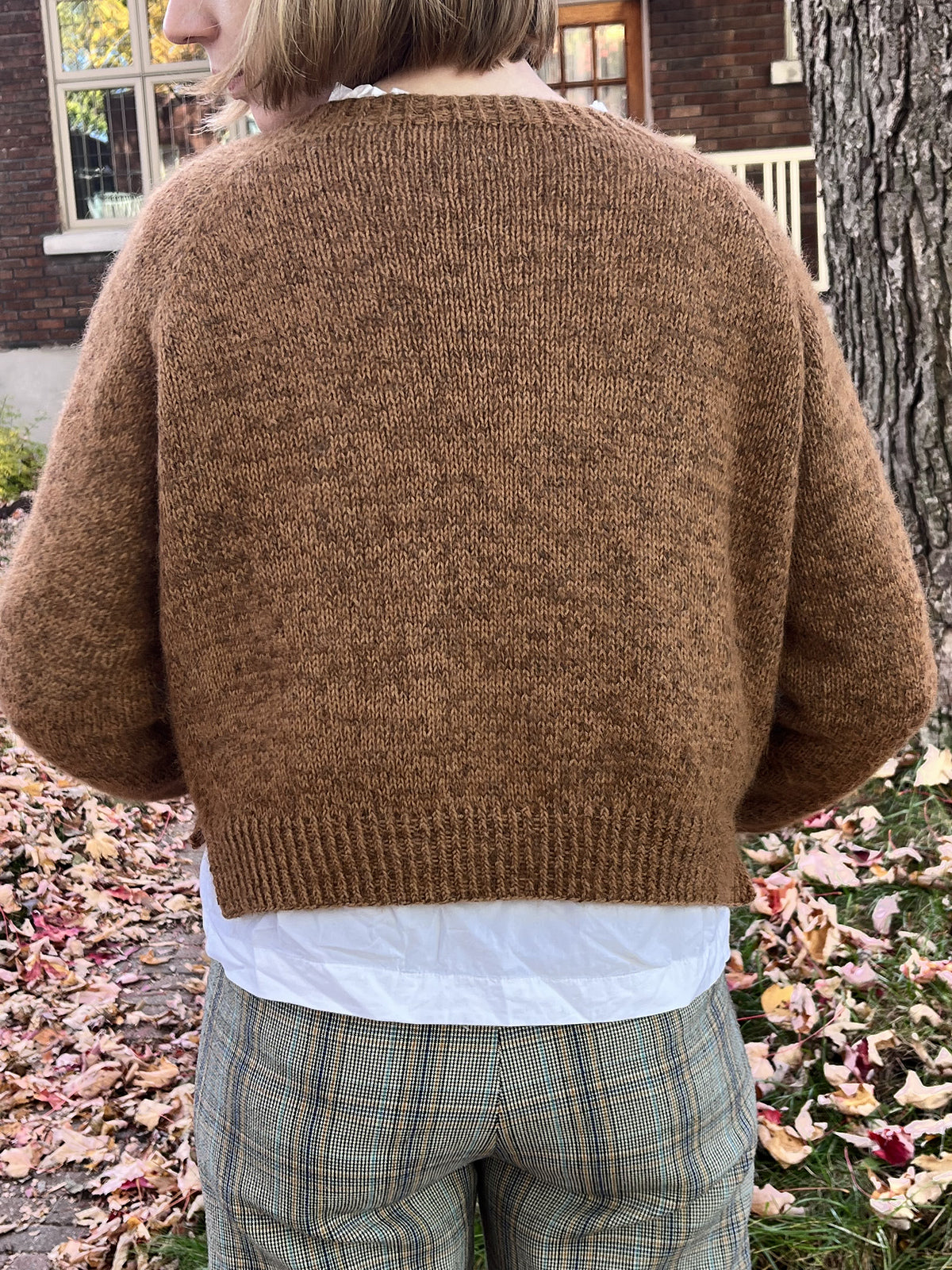 Gingerbread Sweater knitting pattern by Espace Tricot, photo 7