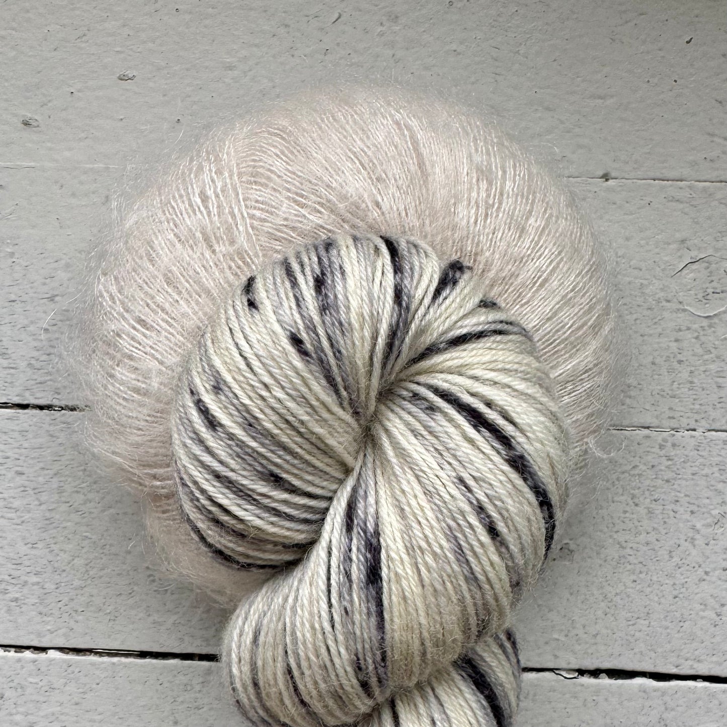 ELTON PULLOVER + J.A. NOMADE BFL + KFO SOFT SILK MOHAIR