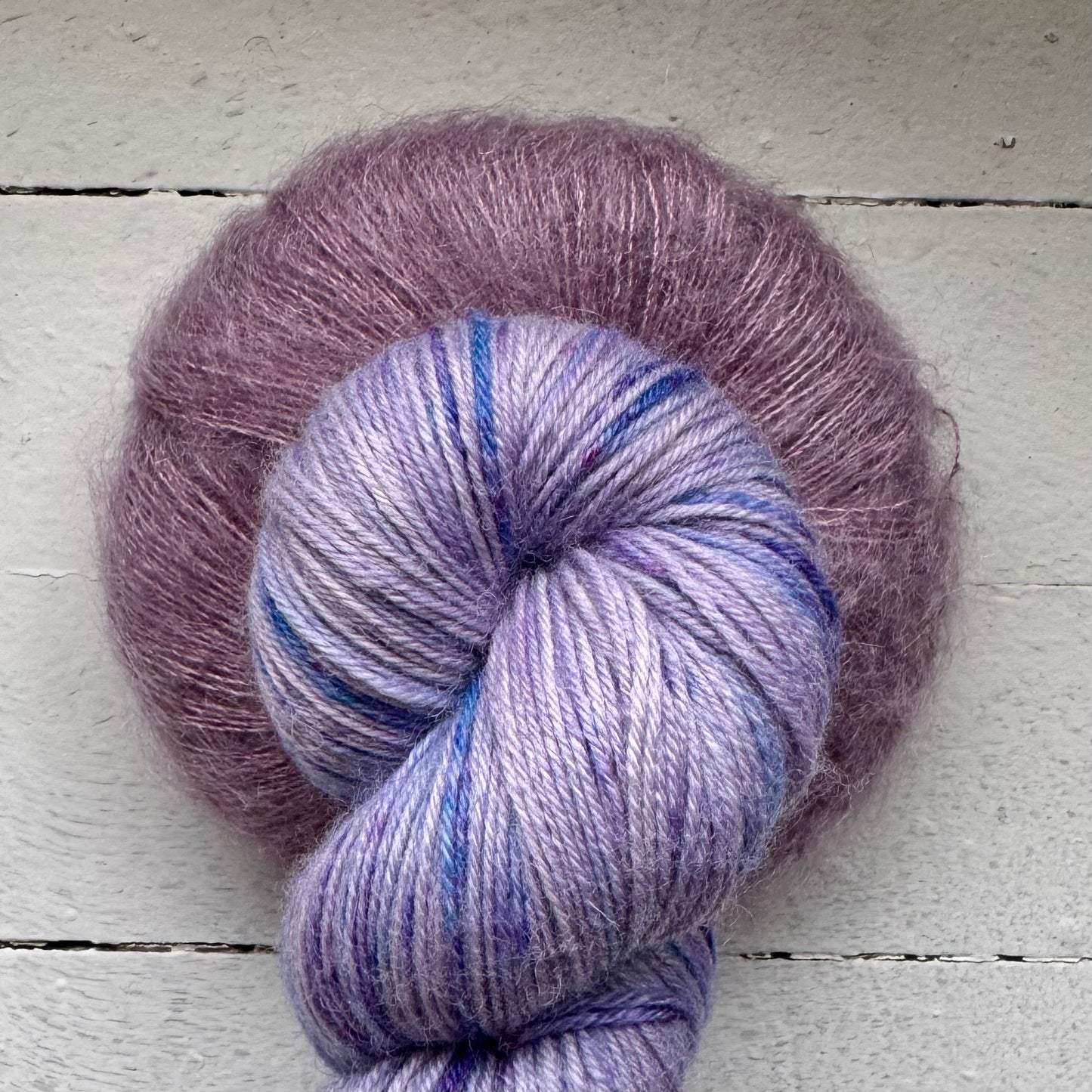 ELTON PULLOVER + J.A. NOMADE BFL + KFO SOFT SILK MOHAIR