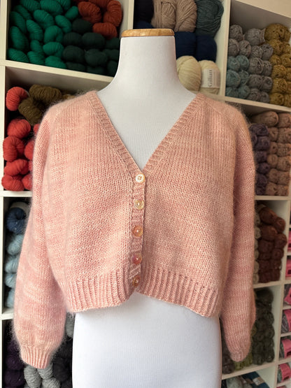 Macaron Cardigan knitting pattern by Espace Tricot, photo 2