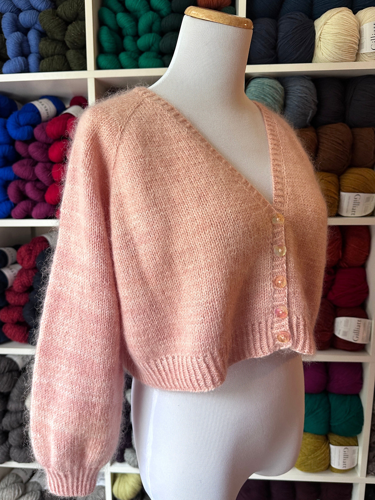 Macaron Cardigan knitting pattern by Espace Tricot, photo 8