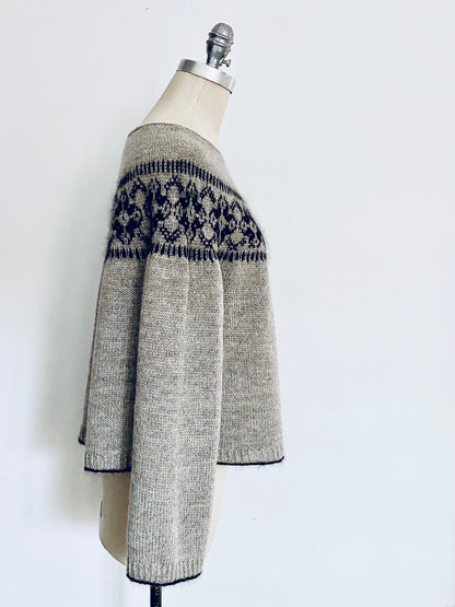 Night Blooms Sweater knitting pattern by Espace Tricot, photo 6