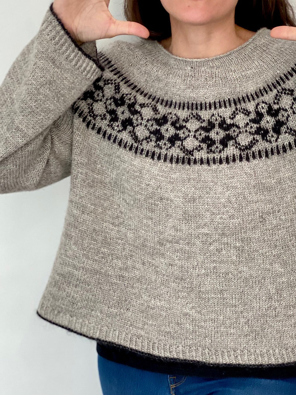 Night Blooms Sweater knitting pattern by Espace Tricot, photo 7