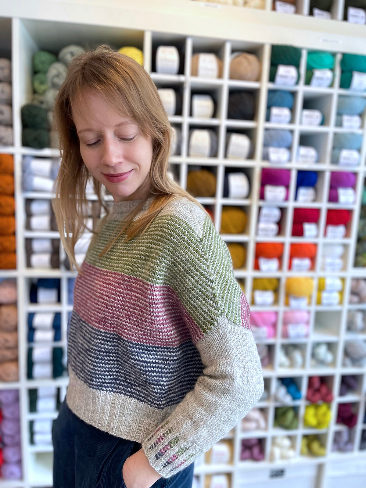 Trixie Sweater knitting pattern by Espace Tricot, photo 7
