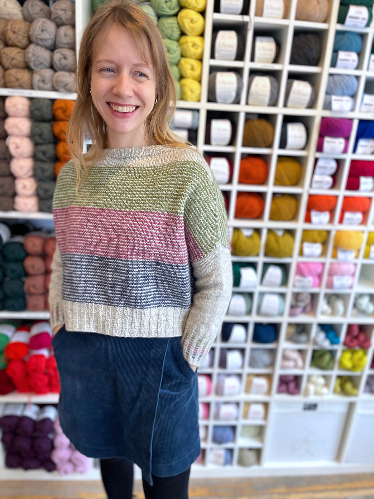 Trixie Sweater knitting pattern by Espace Tricot, photo 3