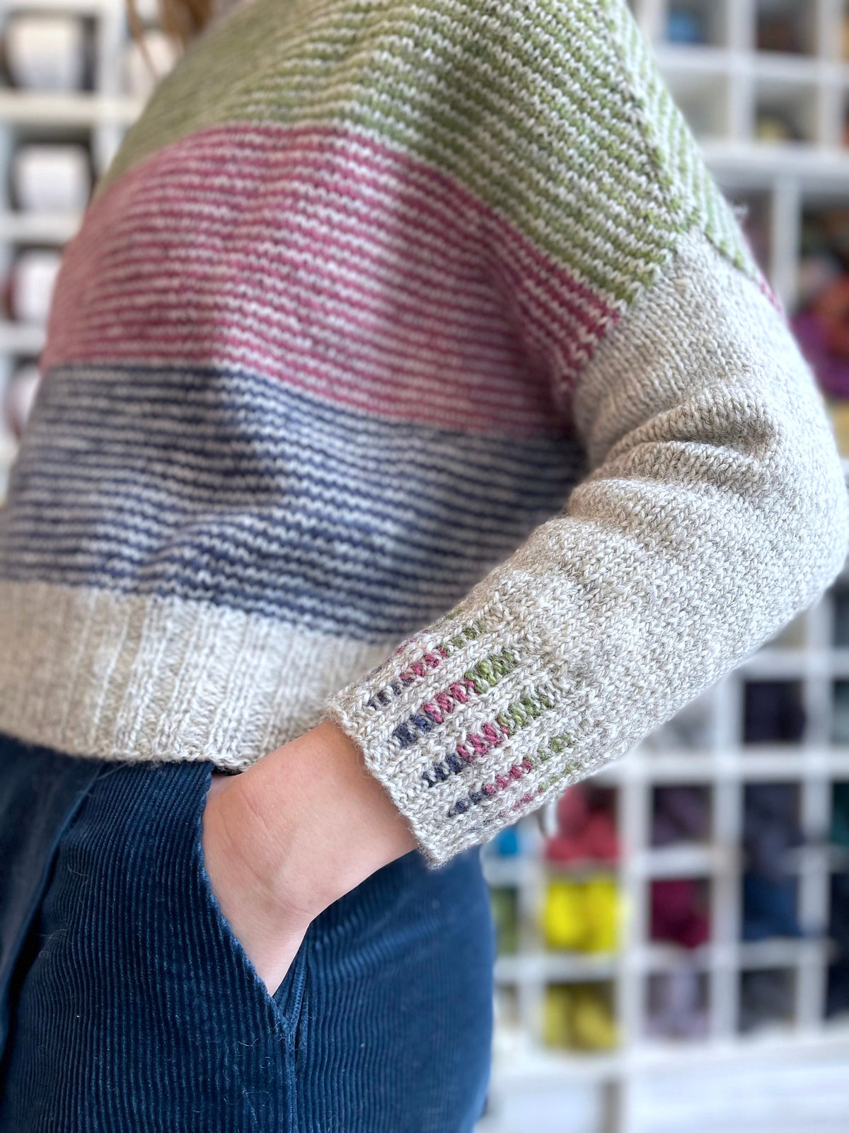 Trixie Sweater knitting pattern by Espace Tricot, photo 2