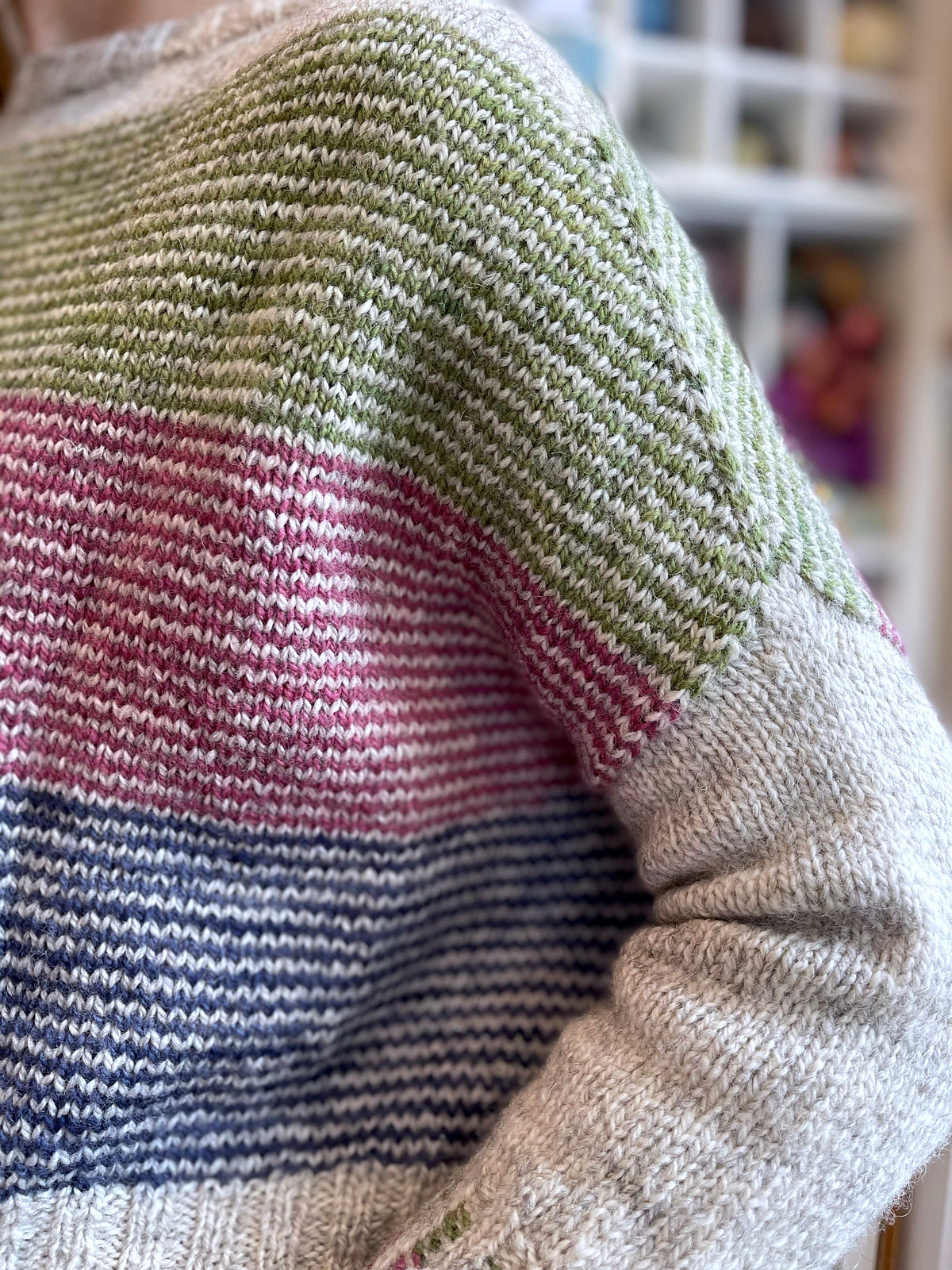 Trixie Sweater knitting pattern by Espace Tricot, photo 5