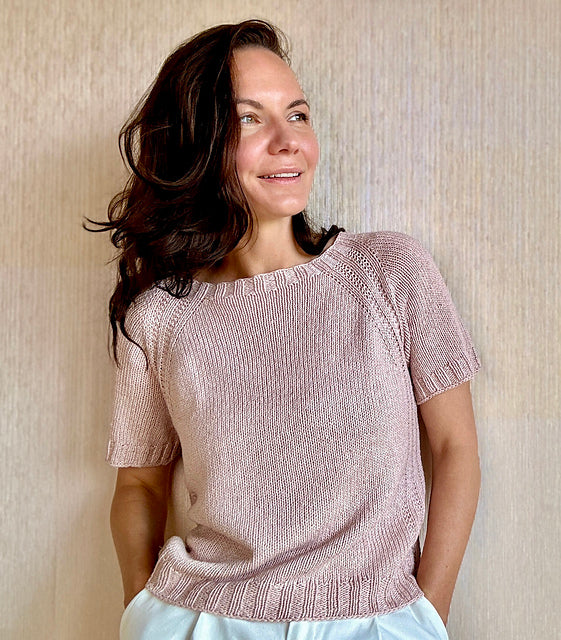 MELLOW MOOD TOP + SANDNES LINE