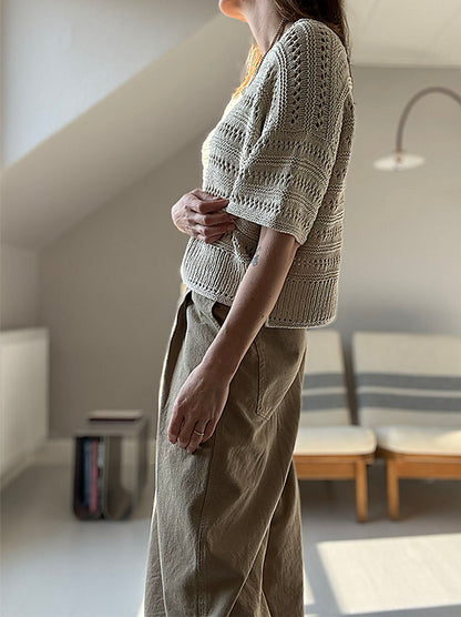 LACEY LOOP TEE + KFO PURE SILK