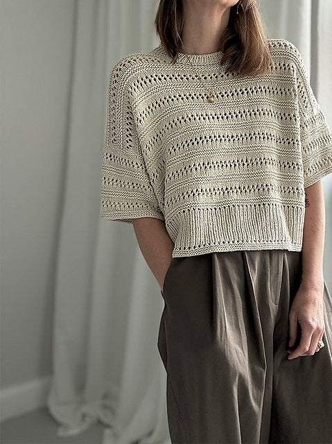 LACEY LOOP TEE + KFO PURE SILK