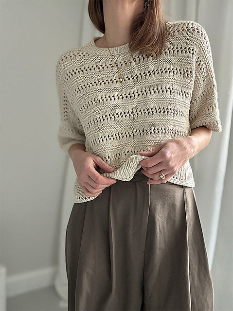LACEY LOOP TEE + KFO PURE SILK