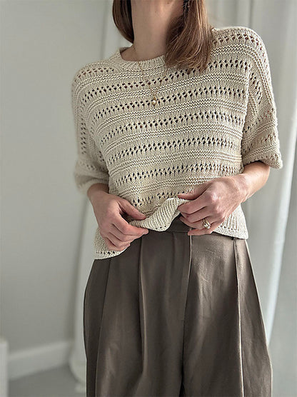 LACEY LOOP TEE + KFO PURE SILK