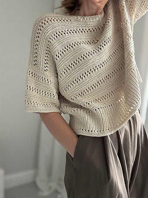 LACEY LOOP TEE + KFO PURE SILK