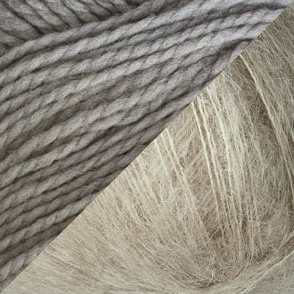 CARDIGAN NO. 9 + WOOLIA + KFO SOFT SILK MOHAIR