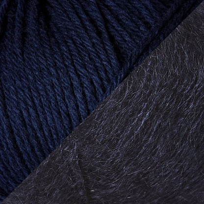 NATURE LACE SWEATER - KFO HEAVY MERINO + SOFT SILK MOHAIR