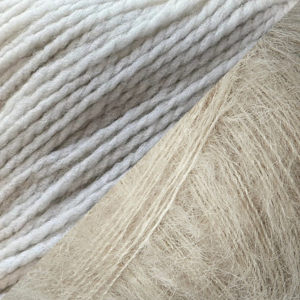 CARDIGAN NO. 9 + WOOLIA + KFO SOFT SILK MOHAIR
