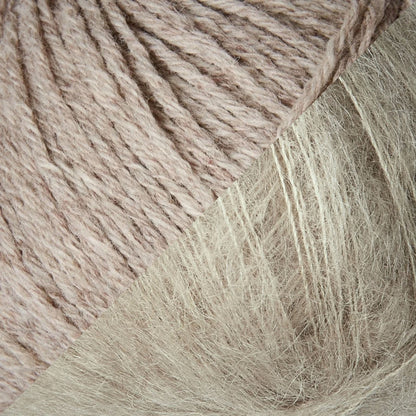 NATURE LACE SWEATER - KFO HEAVY MERINO + SOFT SILK MOHAIR