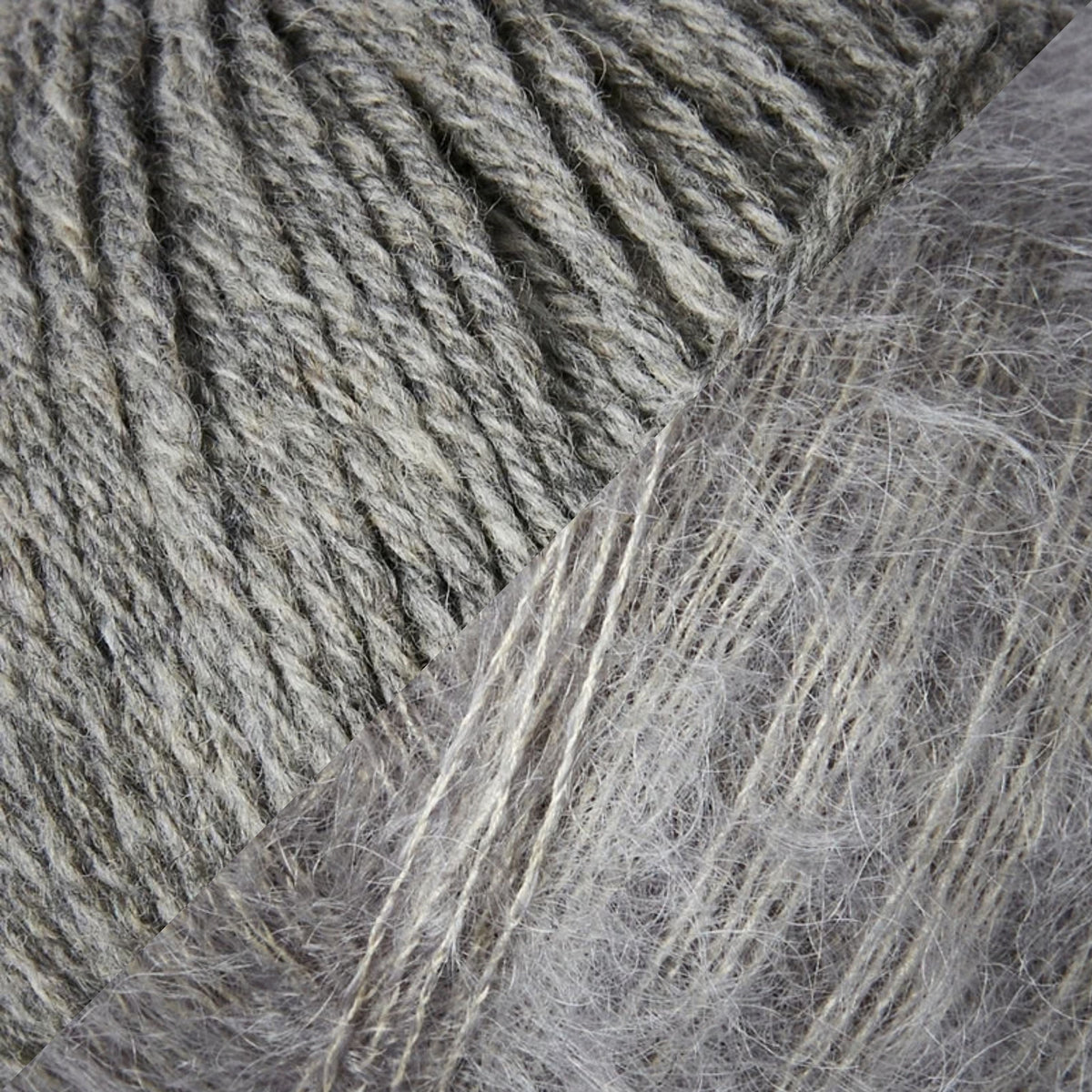 NATURE LACE SWEATER - KFO HEAVY MERINO + SOFT SILK MOHAIR