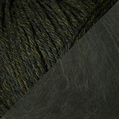 NATURE LACE SWEATER - KFO HEAVY MERINO + SOFT SILK MOHAIR