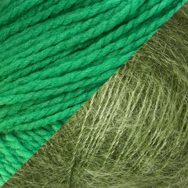 CARDIGAN NO. 9 + WOOLIA + KFO SOFT SILK MOHAIR