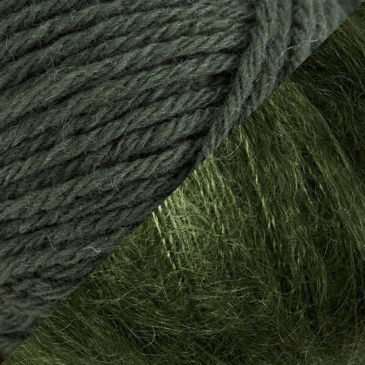 NATURE LACE SWEATER - KFO HEAVY MERINO + SOFT SILK MOHAIR