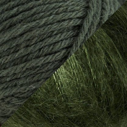 NATURE LACE SWEATER - KFO HEAVY MERINO + SOFT SILK MOHAIR