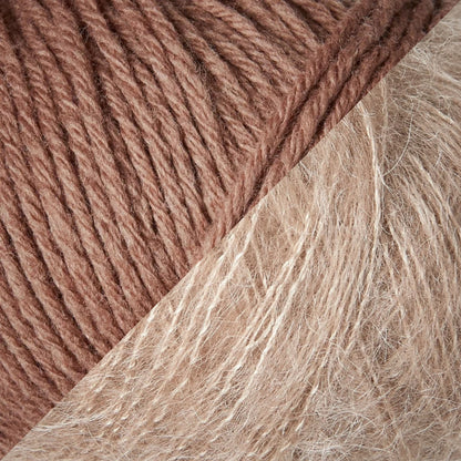 NATURE LACE SWEATER - KFO HEAVY MERINO + SOFT SILK MOHAIR