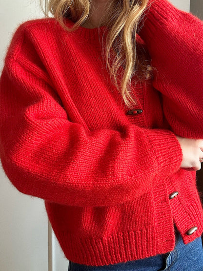 CARDIGAN NO. 9 + WOOLIA + KFO SOFT SILK MOHAIR