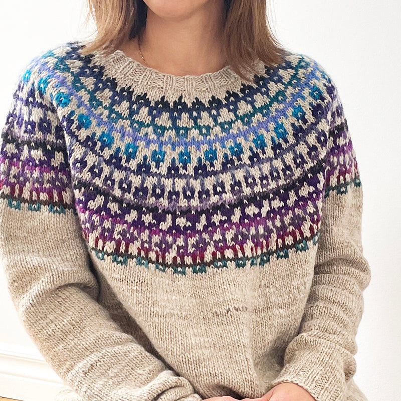 Gridlove knitting pattern by Espace Tricot, photo 3