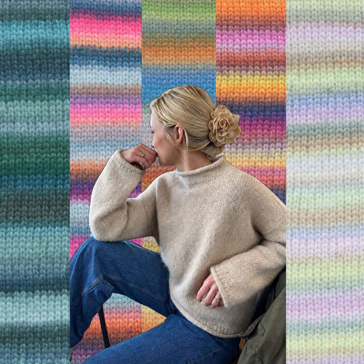 CLOUD SWEATER + LANG CLOUD