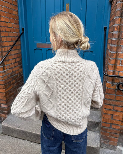 DAGMAR SWEATER + HAYNES CREEK ARAN