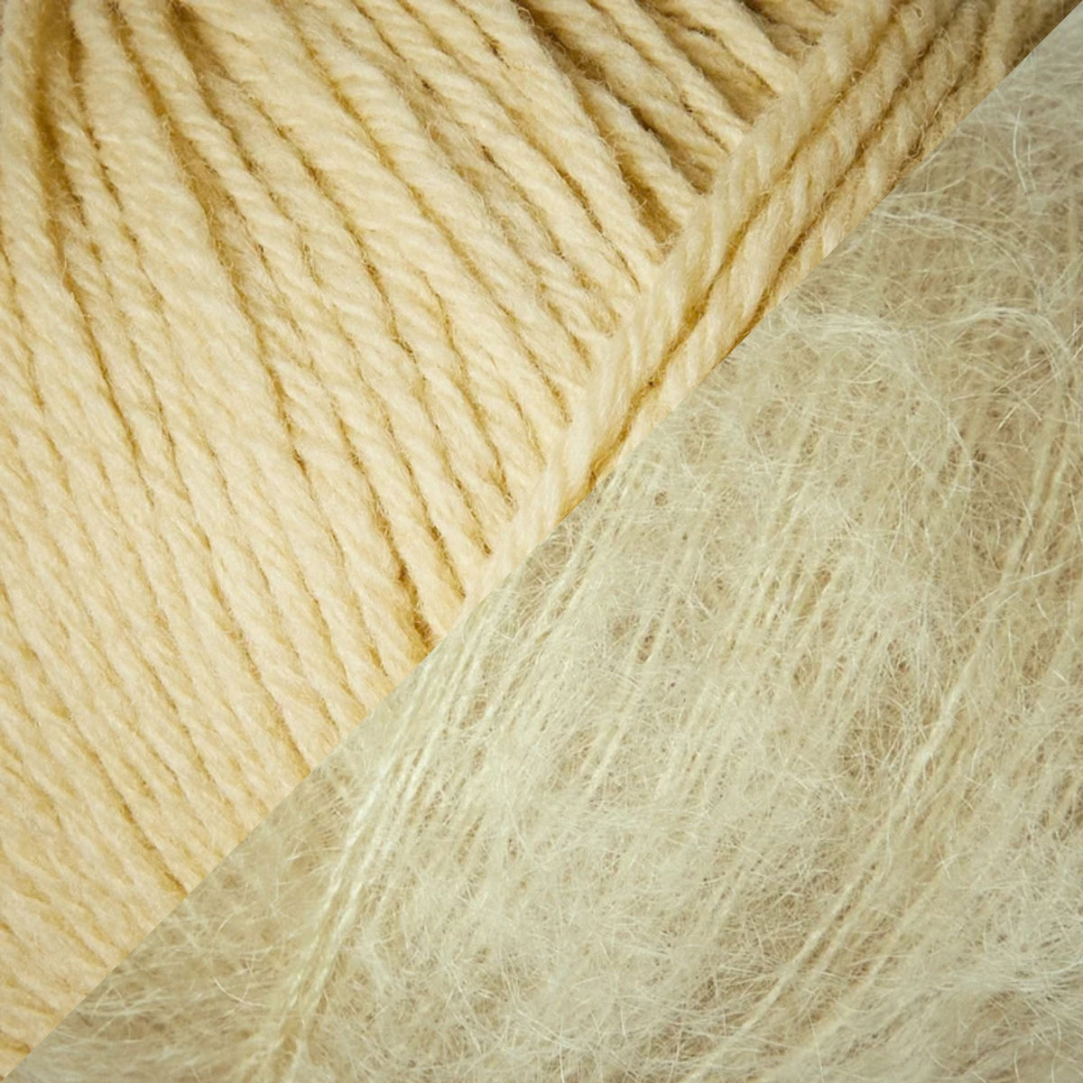 NATURE LACE SWEATER - KFO HEAVY MERINO + SOFT SILK MOHAIR