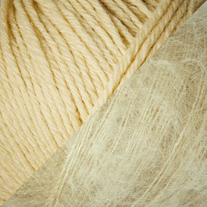 NATURE LACE SWEATER - KFO HEAVY MERINO + SOFT SILK MOHAIR