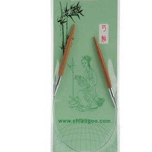 ChiaoGoo - Bamboo 12-inch Circular Knitting Needle
